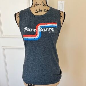 Basic Navy Pure Barre Tank Size Small